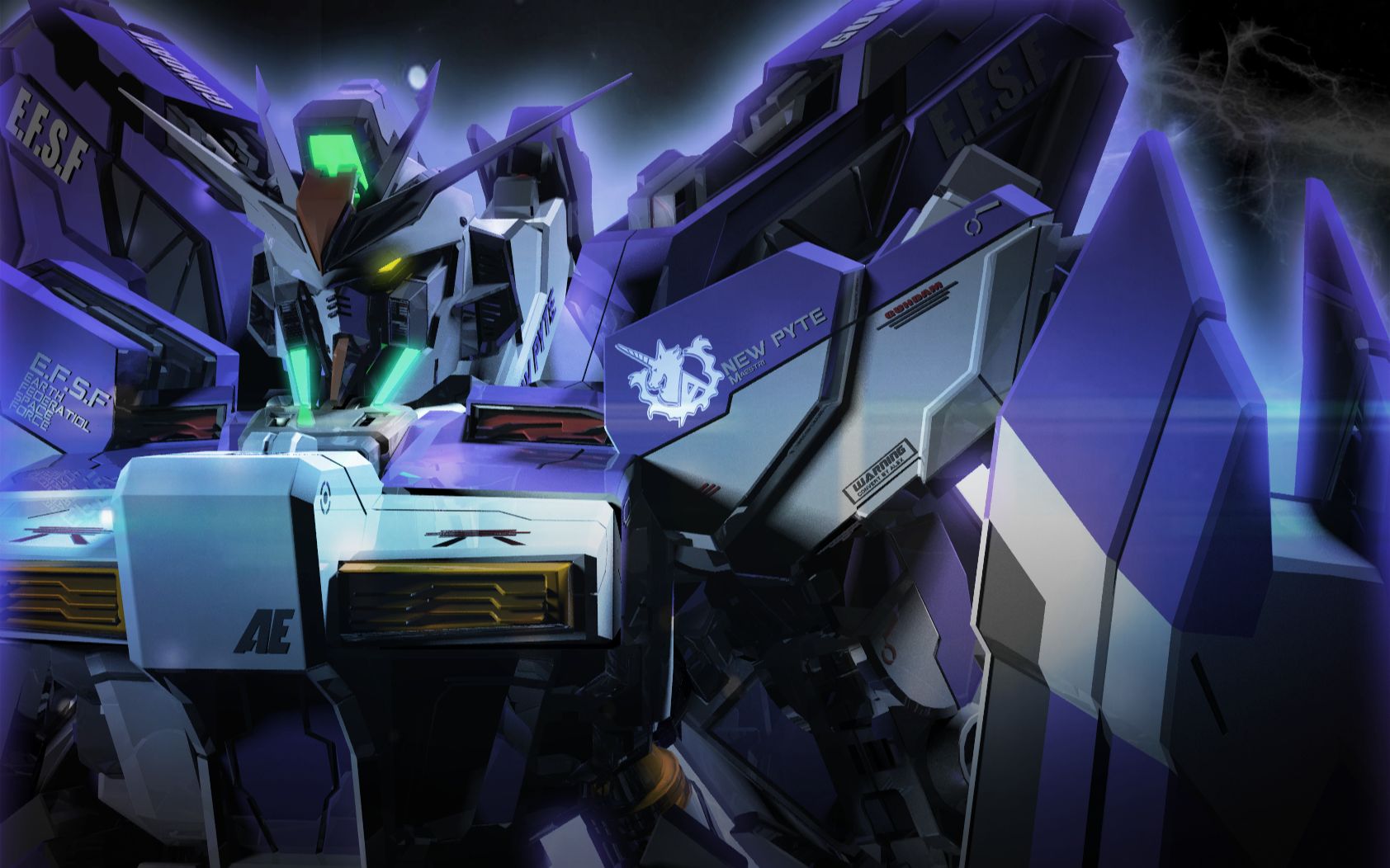 【une武装映像化#22】rx-93-ν2 hi-ν高达 [hi_v]