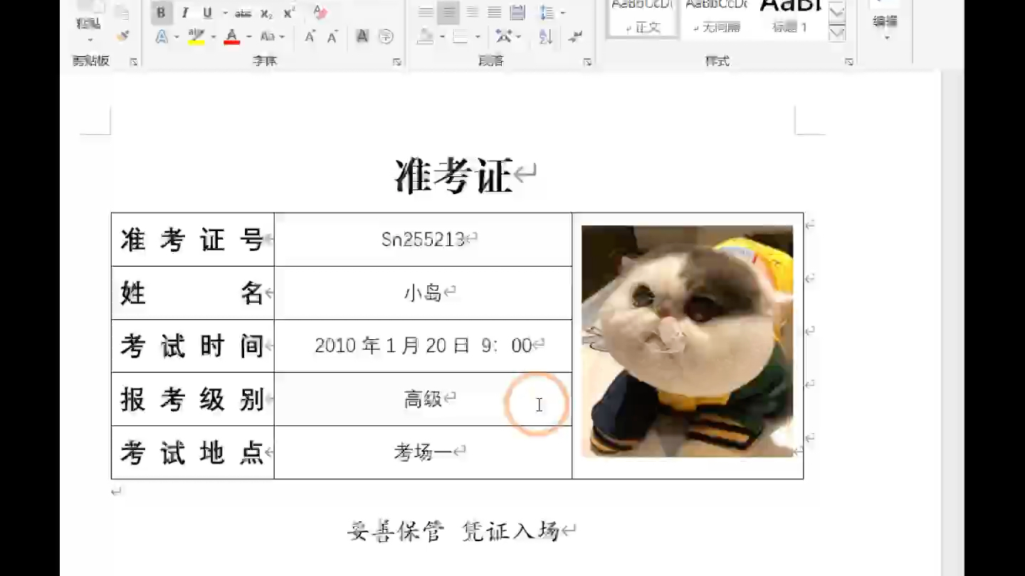 批量制作带有照片的文件 excel word哔哩哔哩bilibili