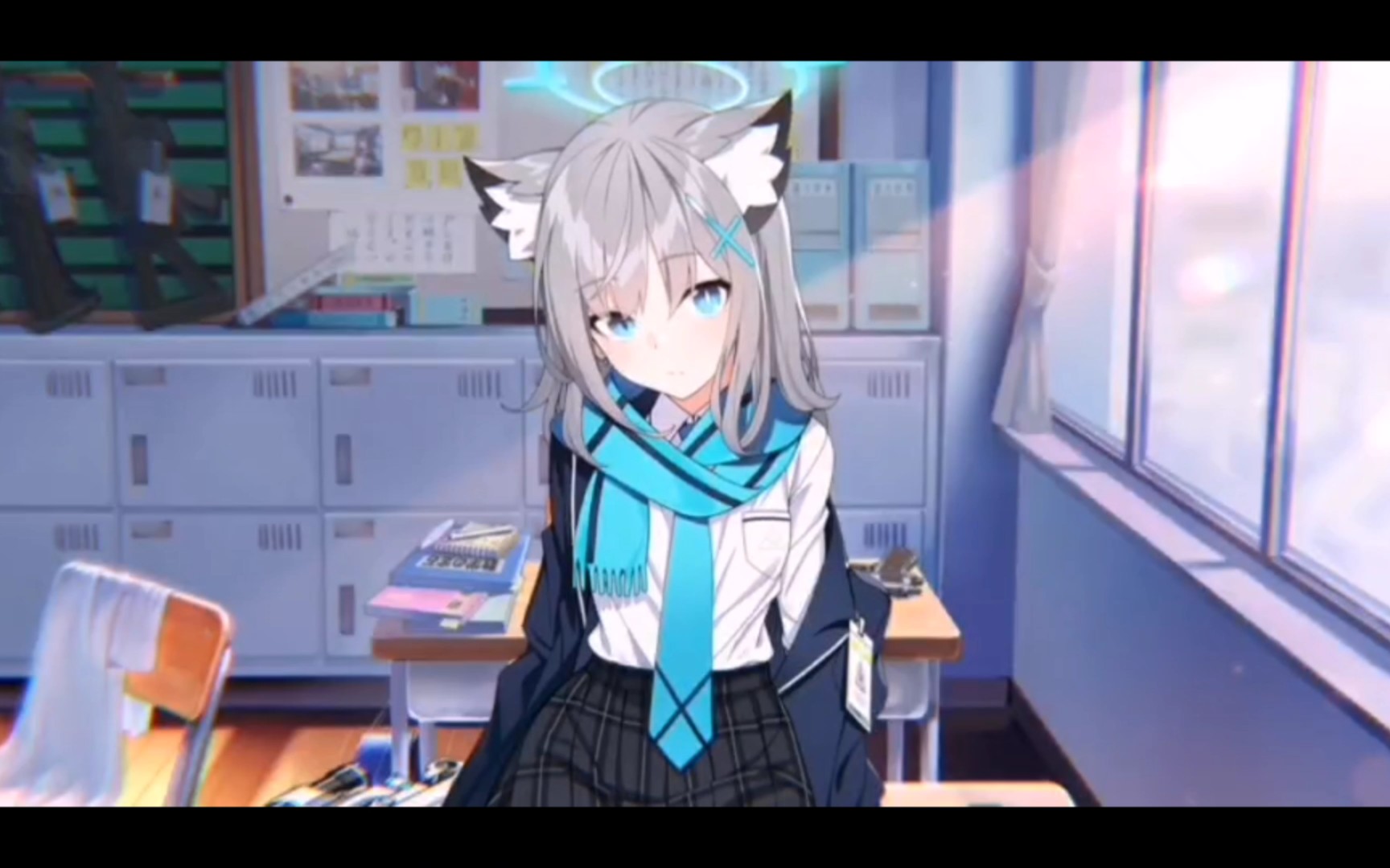 蔚蓝档案,白子!