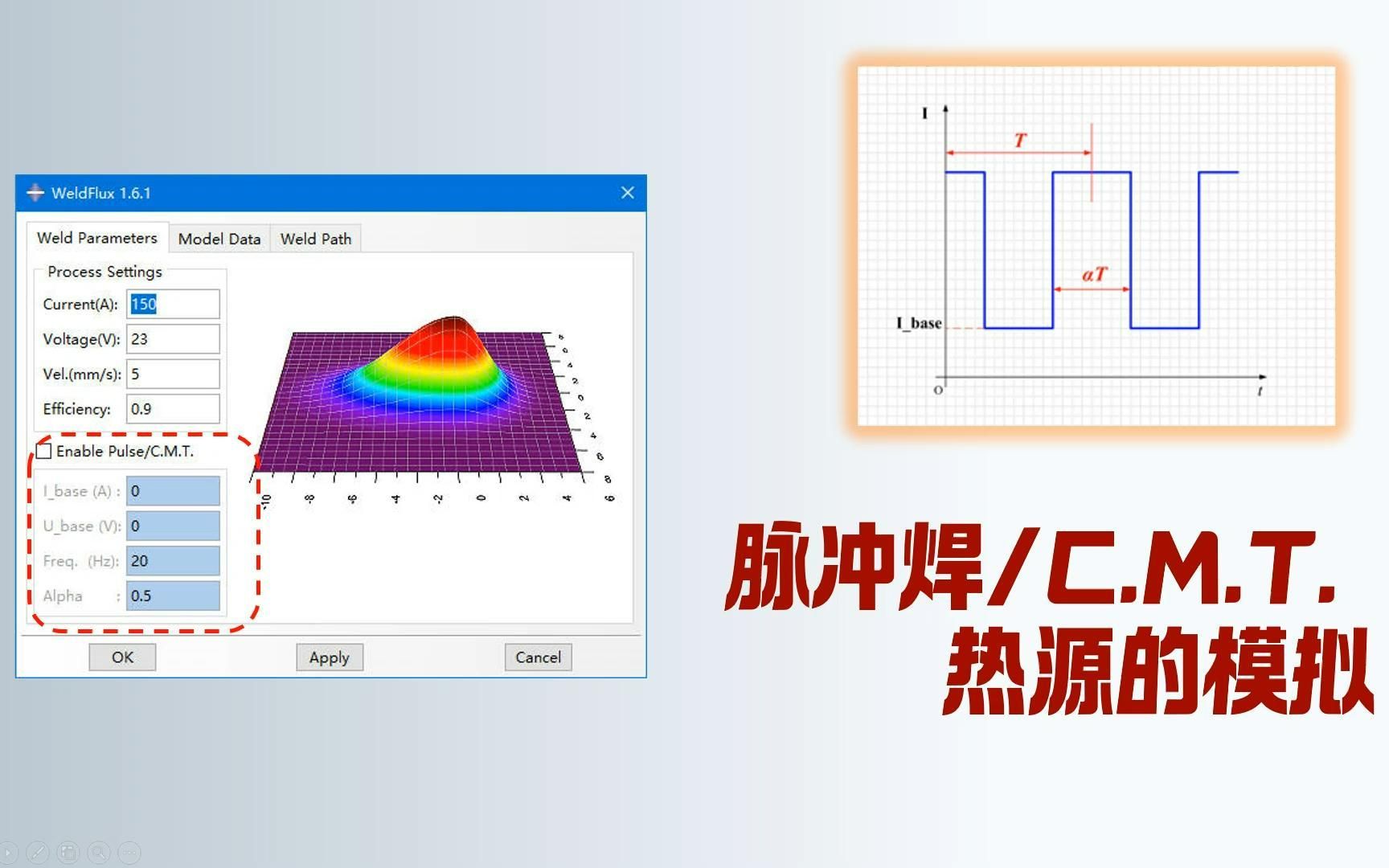 脉冲焊/CMT热源的模拟哔哩哔哩bilibili