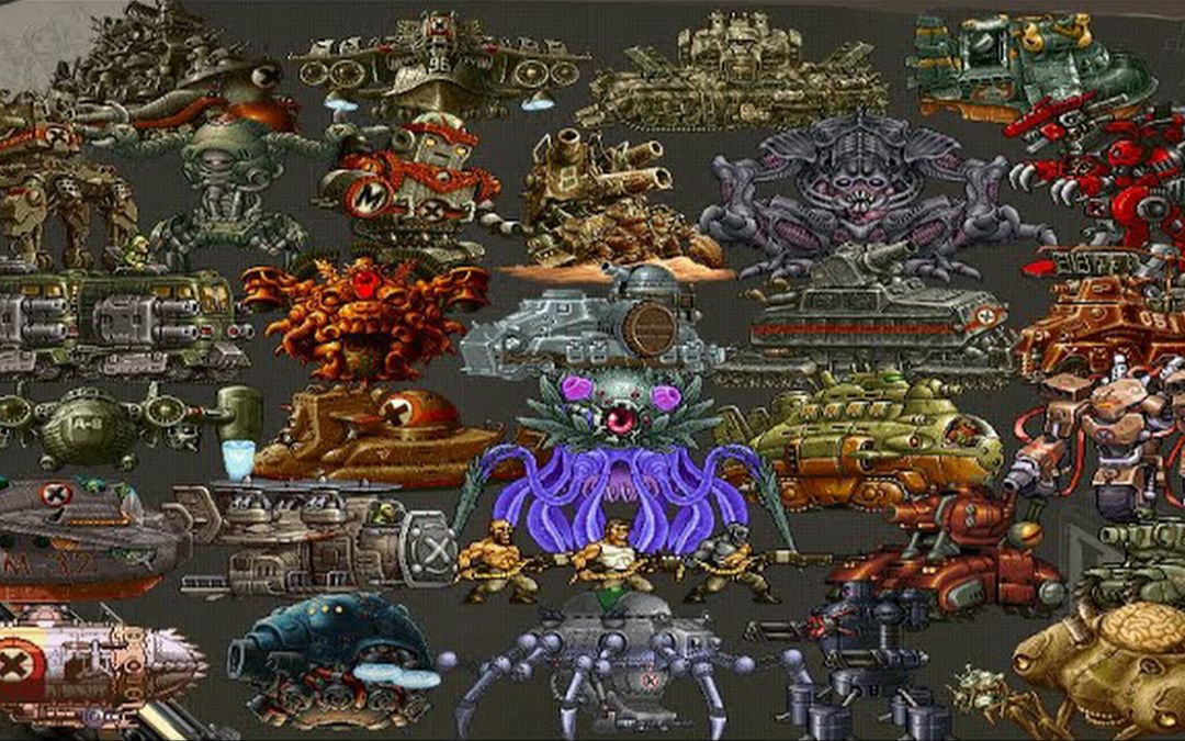 合金弹头全系列 - 全boss集 | 你可能没看过的boss都在内~-金稻田里的