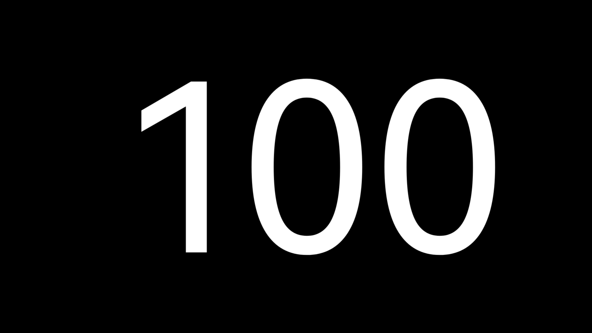 100数字图片