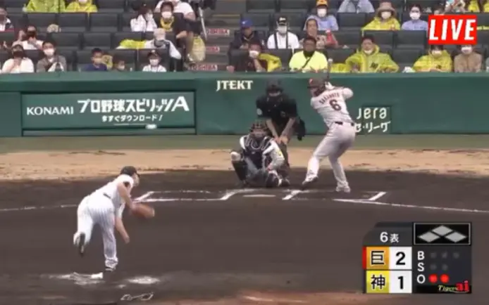 プロ野球ゲーム 巨人vs阪神 - 野球/サッカーゲーム