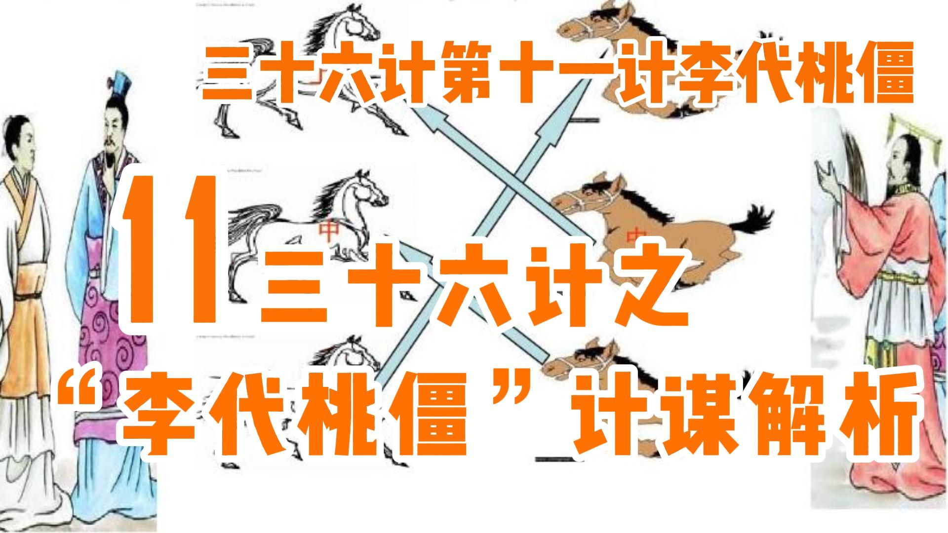 三十六计之第十一计"李代桃僵"计谋解析