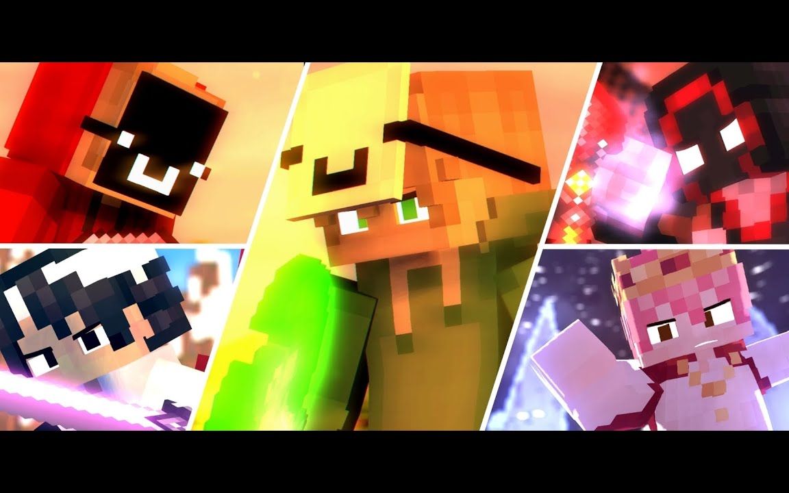 [熟肉中文]dream动画--"梦游"全系列| minecraft音乐视频