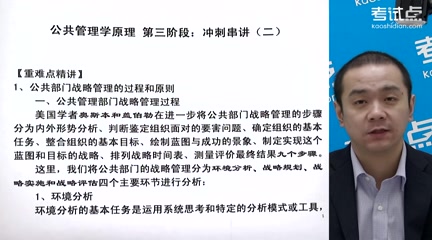 [图]2023年 考研资料 本科复习 张成福《公共管理学》冲刺 12讲