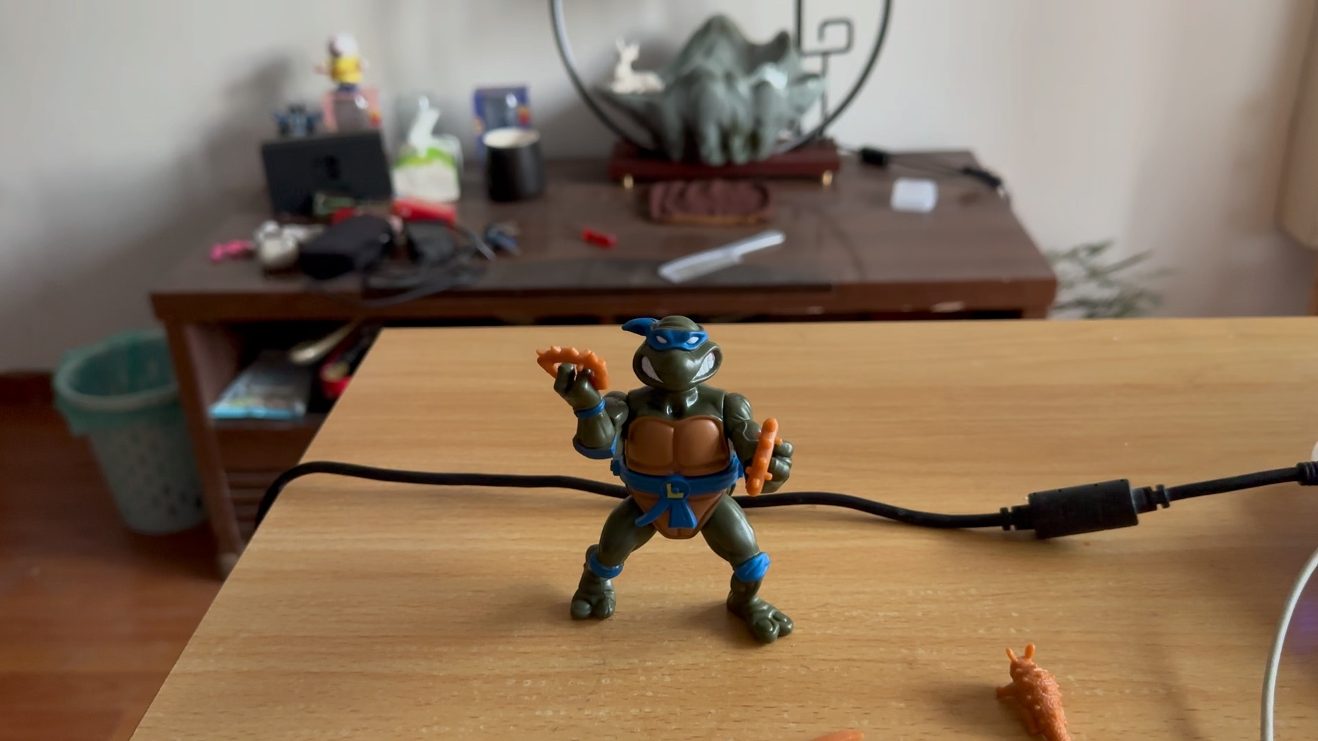 彩星复刻忍者神龟开壳龟莱昂纳多