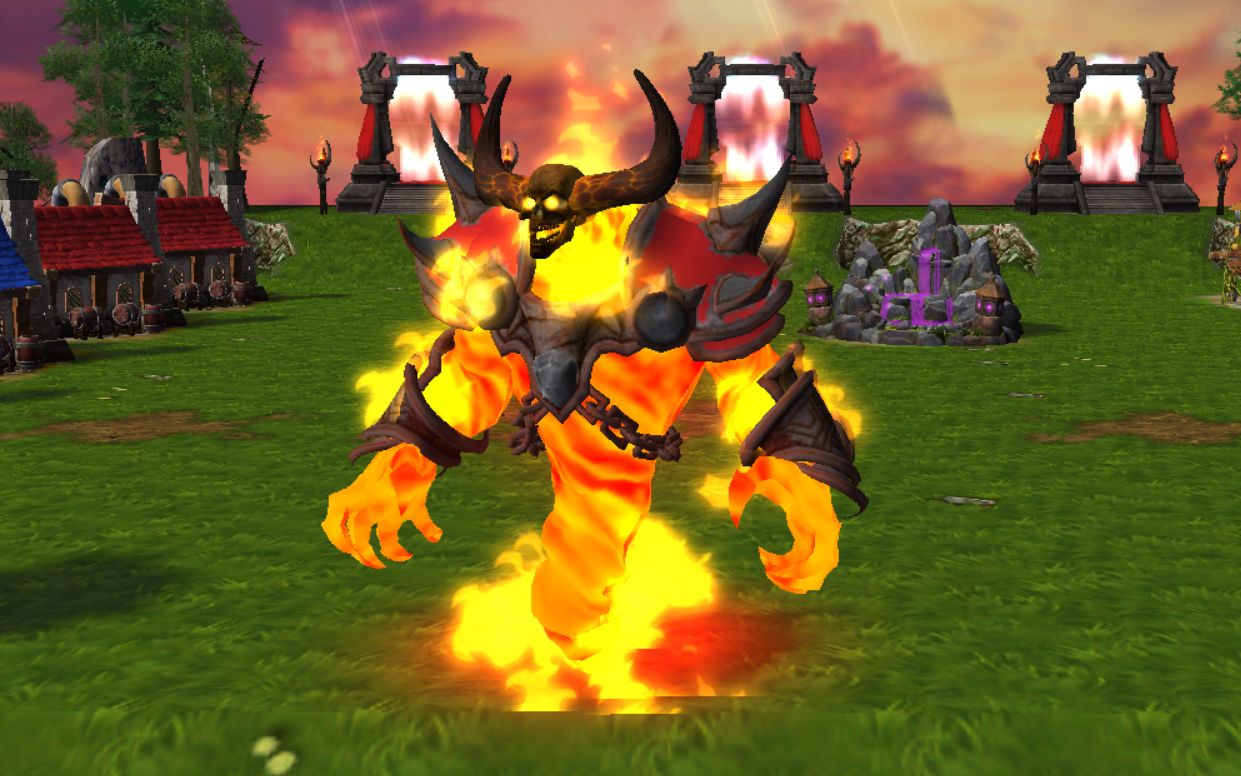 魔兽争霸火焰领主来了擅长以多欺少的远程敏捷型英雄