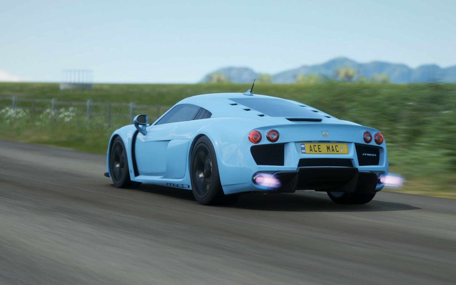 地平线4 纯手工打造的超跑 noble m600 挑战225英里最高时速 季节赛