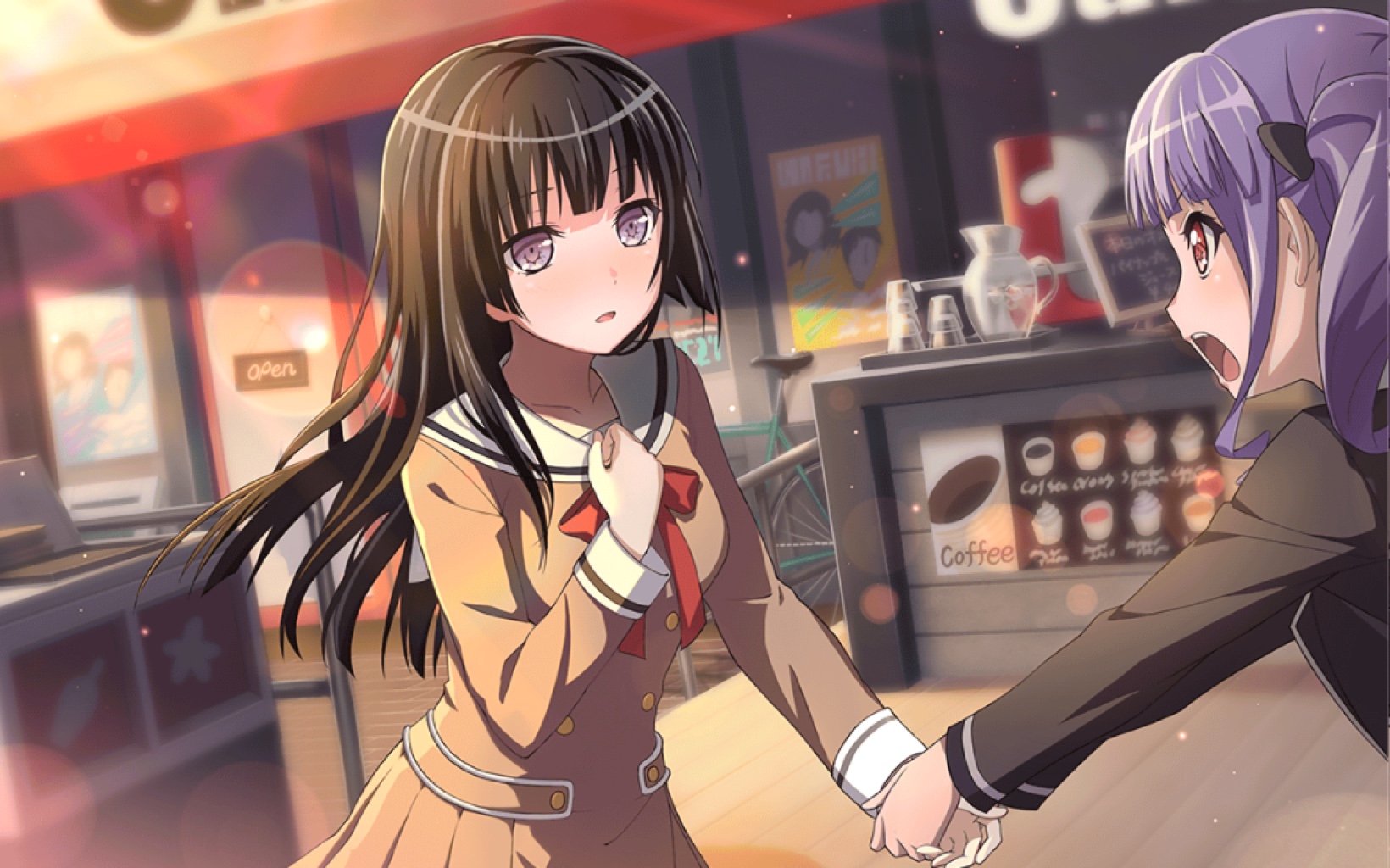 (中字)亚子与燐子的相遇/bang dream(白金燐子个人卡片剧情)台服搬运