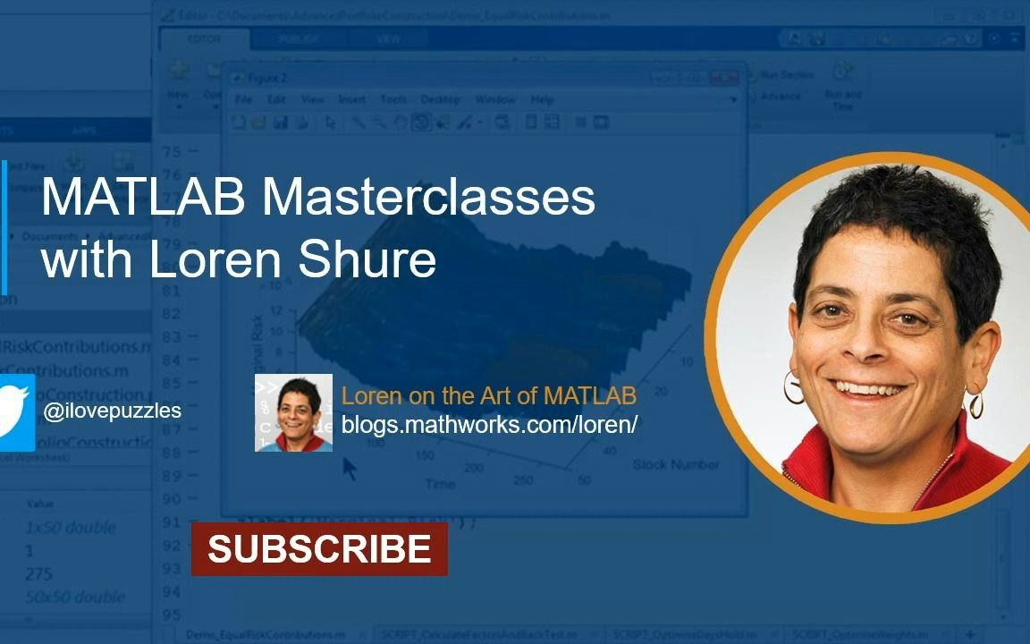 [图]Object-Oriented Programming in MATLAB _ Master Class with Loren Shure