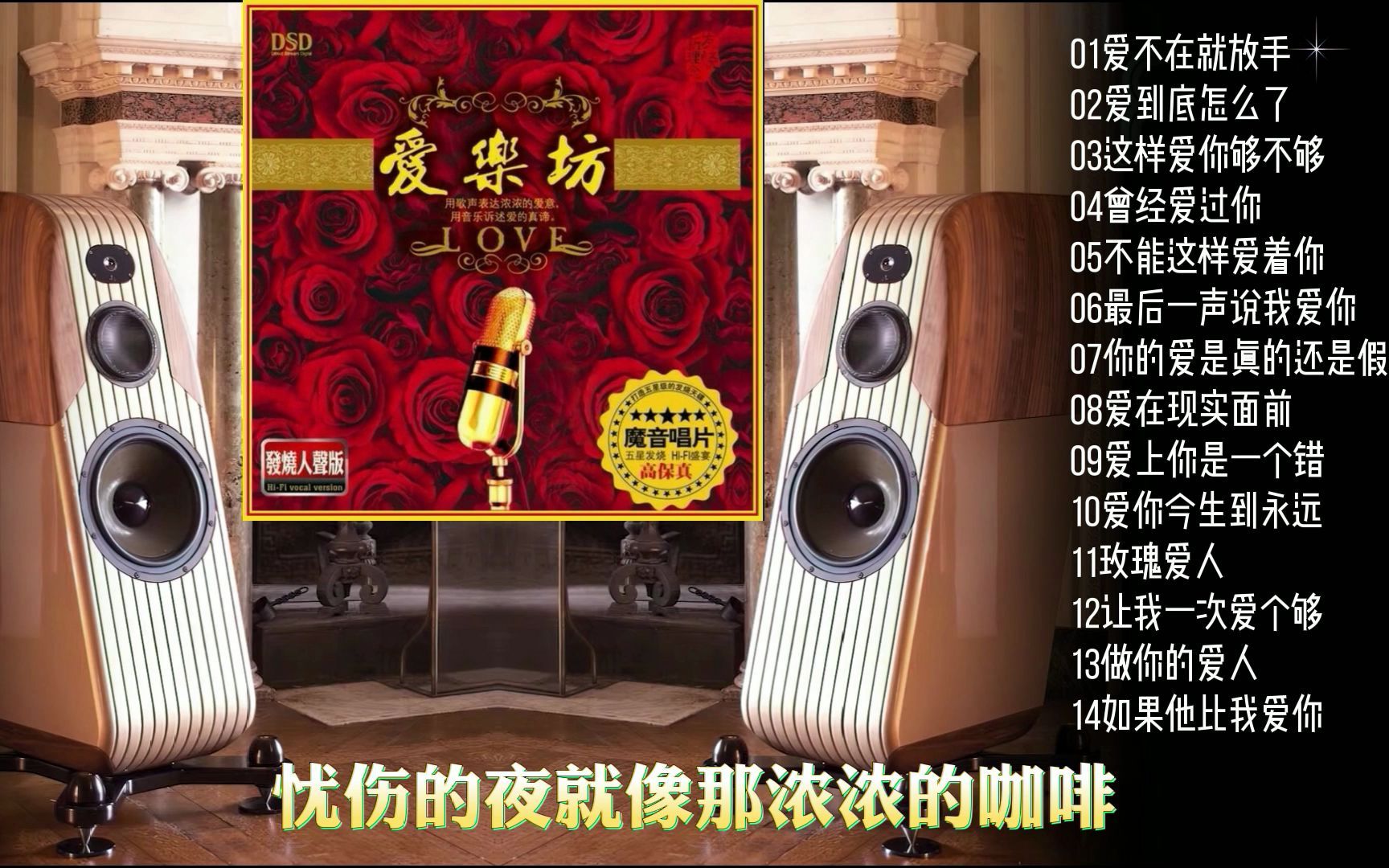 HiFi音乐《爱乐坊ⷥ‘烧人声版》环绕立体音效ⷥŠ覀歌词ⷤ𝩥𘦨€𓦜𚥓”哩哔哩bilibili