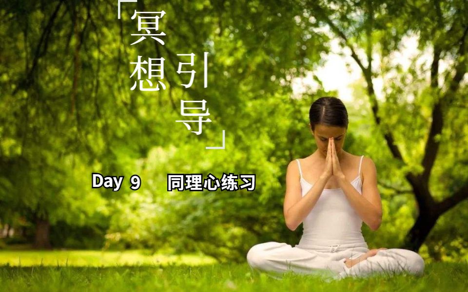 零基础冥想入门引导式冥想第九天78同理心练习78