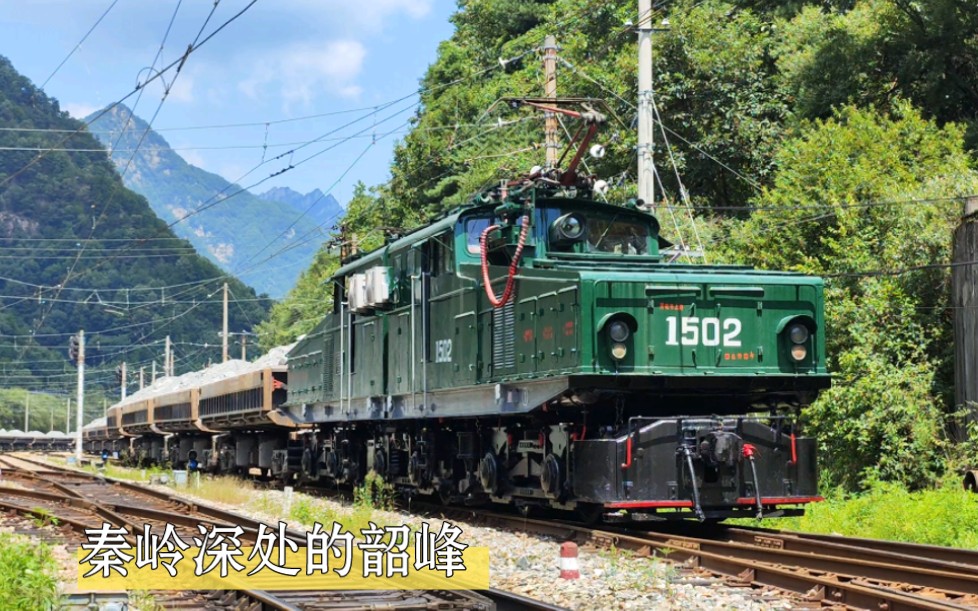 秦岭深处有韶峰,湘潭电机厂,田心机车厂,1976年生产,ZG1501500型工矿用直流电机车.车迷亲切的称为,鳄鱼.哔哩哔哩bilibili