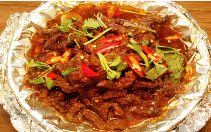 杨九九美食日记009锡纸烤牛肉