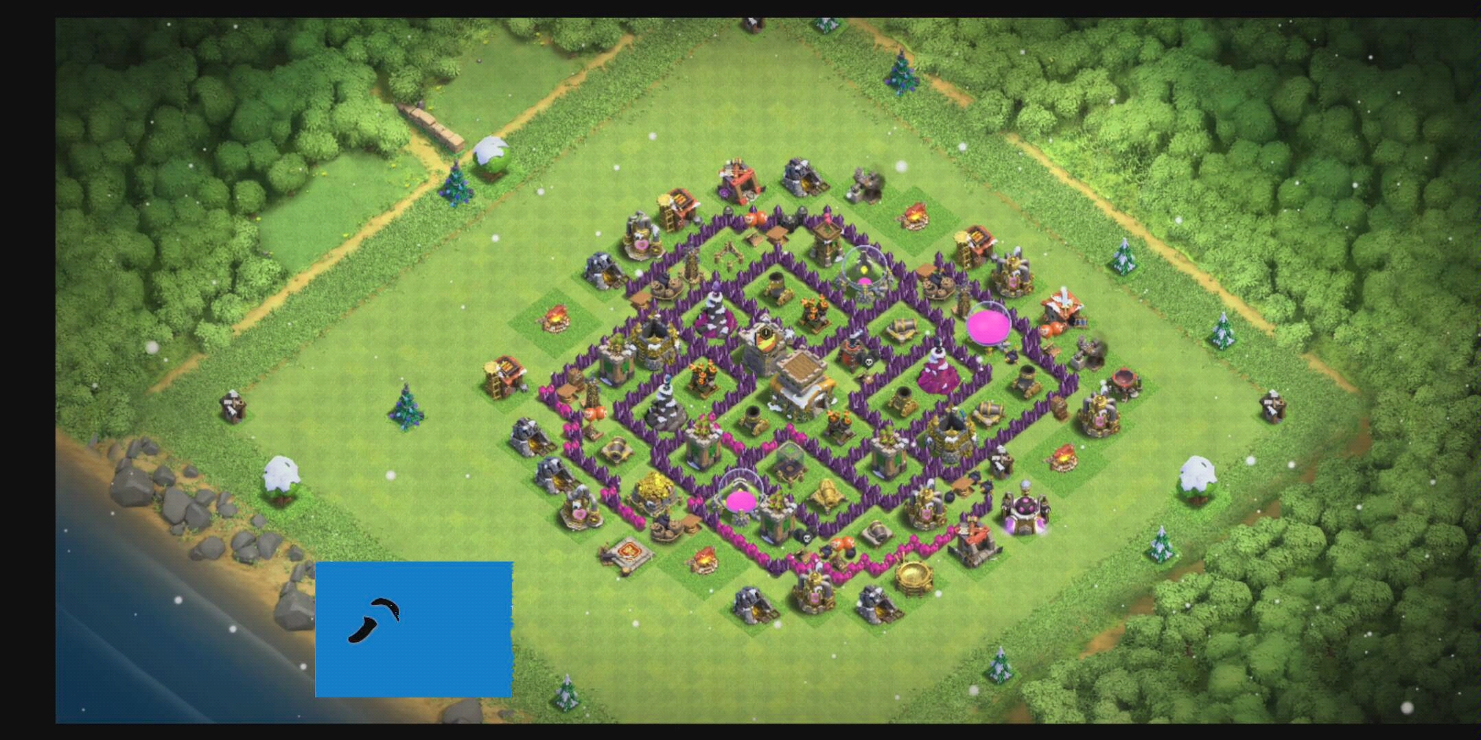 【烟雨coc】部落冲突八本阵型链接分享(一)