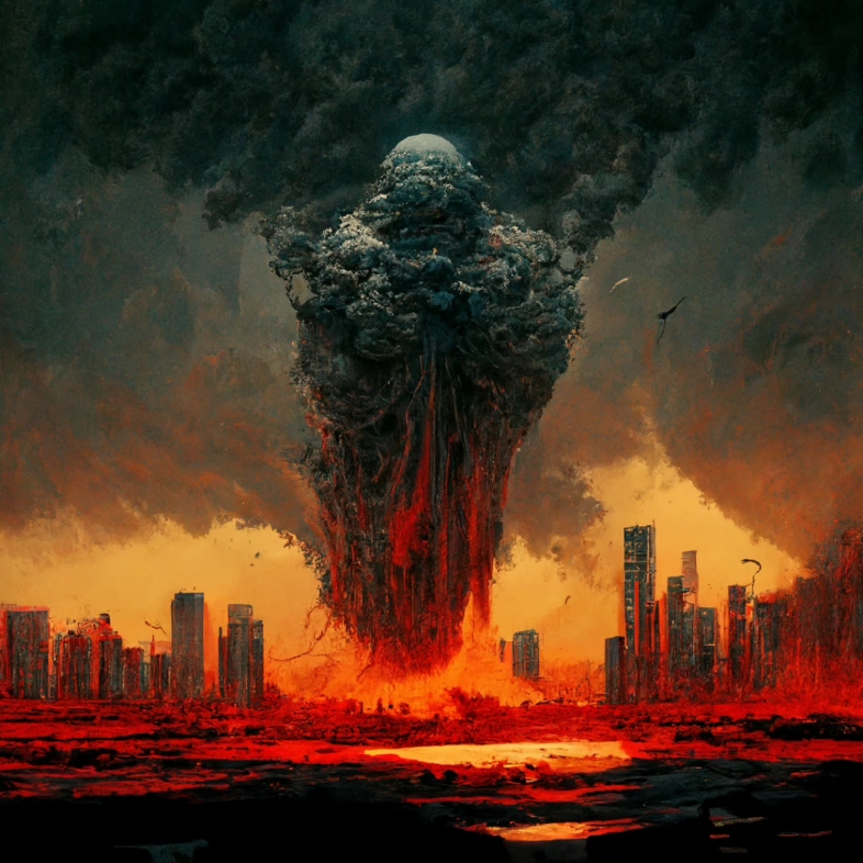 ai眼中的中国,赛博朋克,世界末日和克苏鲁