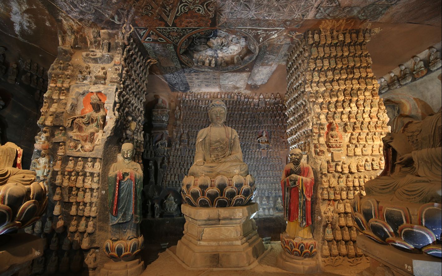 白文:陕北富县石泓寺石窟图像结构与主题