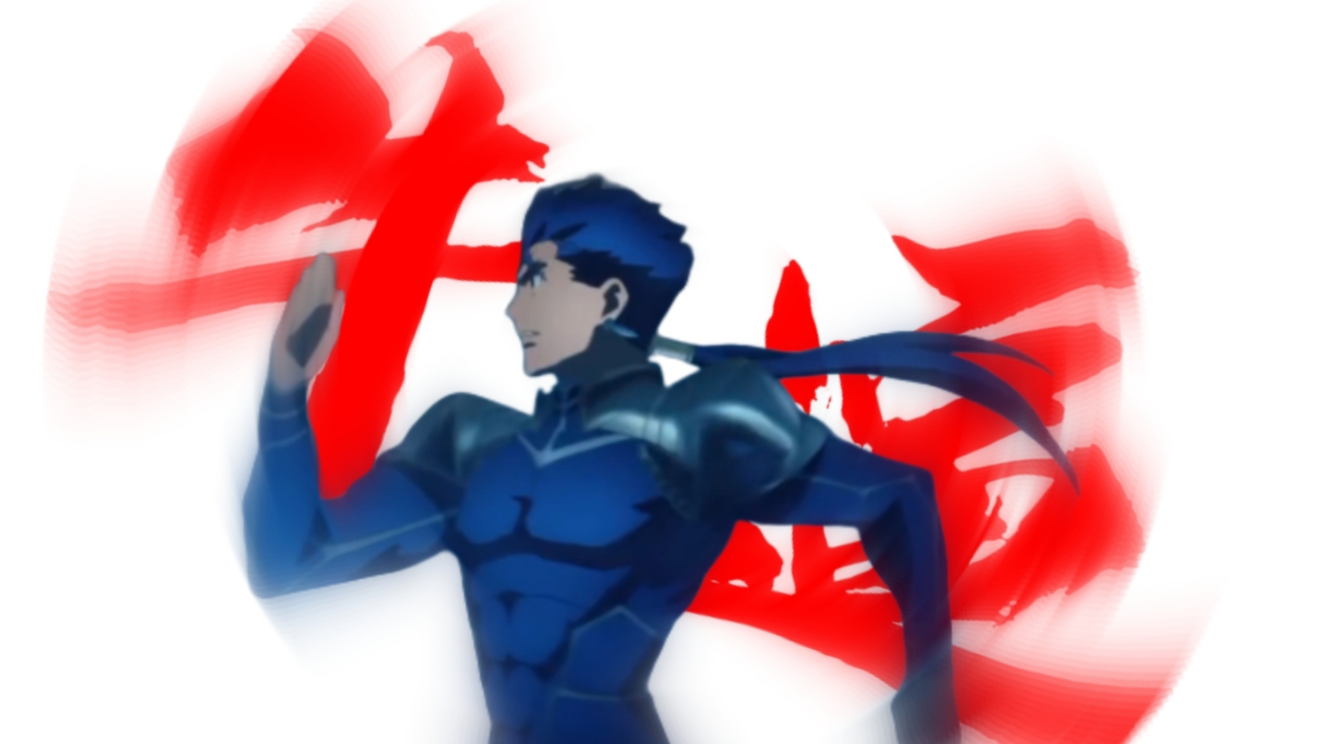 库丘林跑起来就像