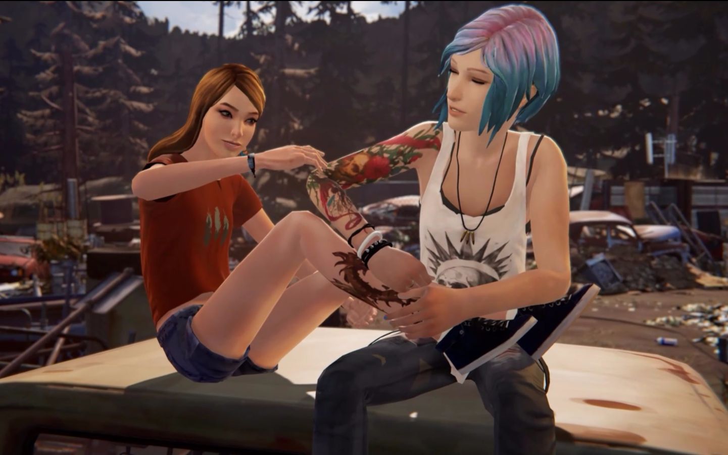 allan王绯雨奇异人生风暴前夕第三章二瑞秋中刀入院歌露儿调查詹姆斯