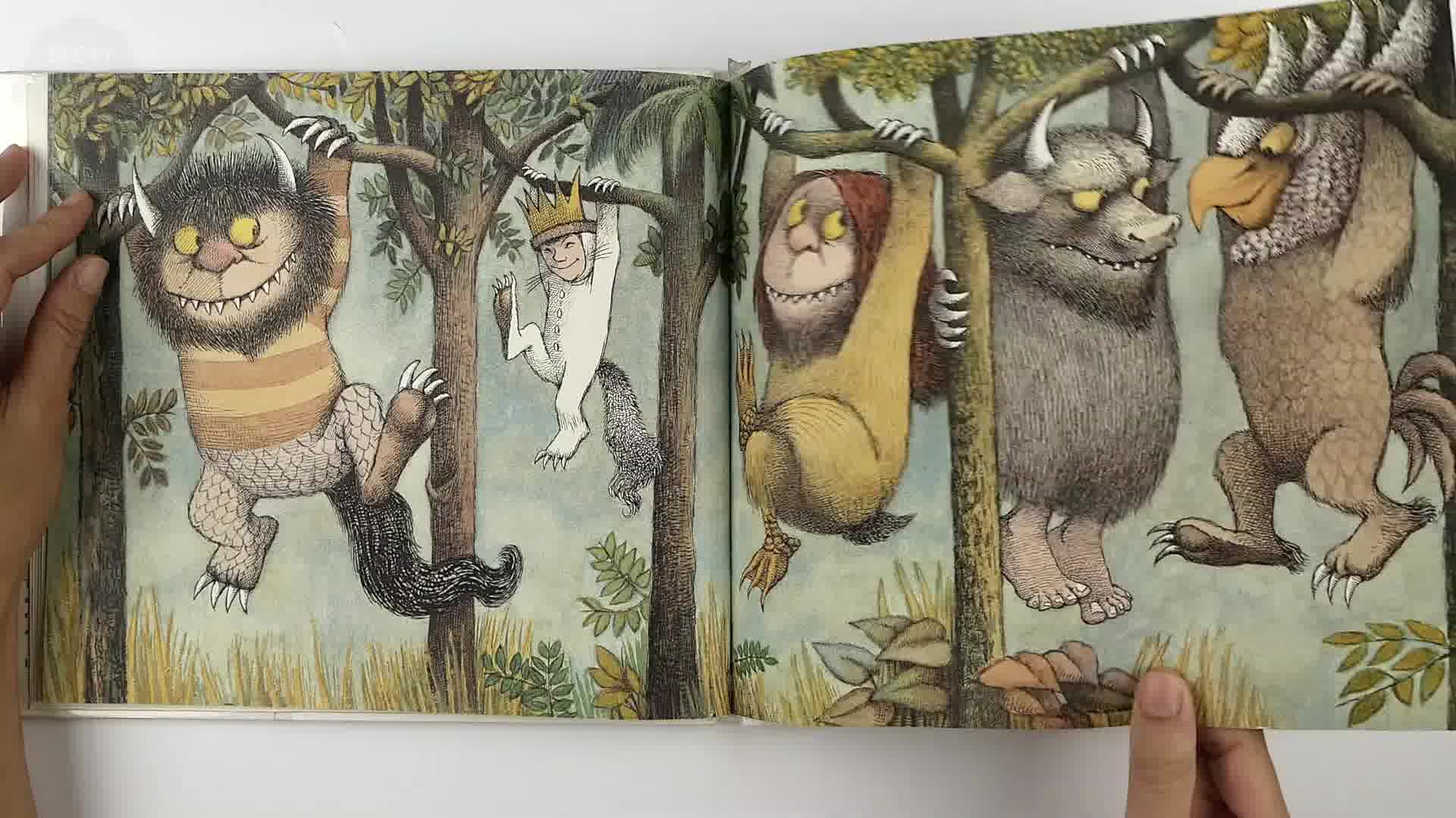 [图]#英文绘本故事#Where the Wild Things Are