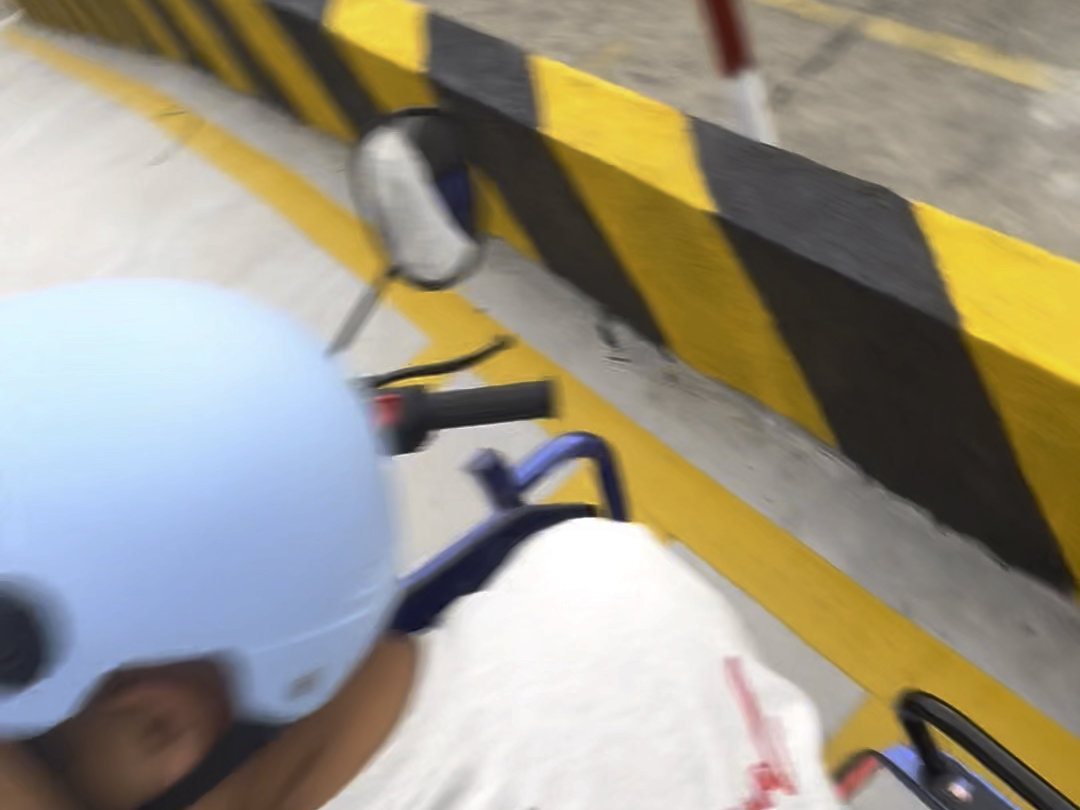 摩托车d牌半坡停车教学