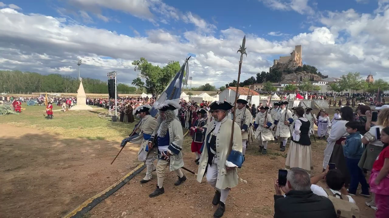 阿拉曼萨军事重演活动中的1700-1710年代欧洲各国的军队