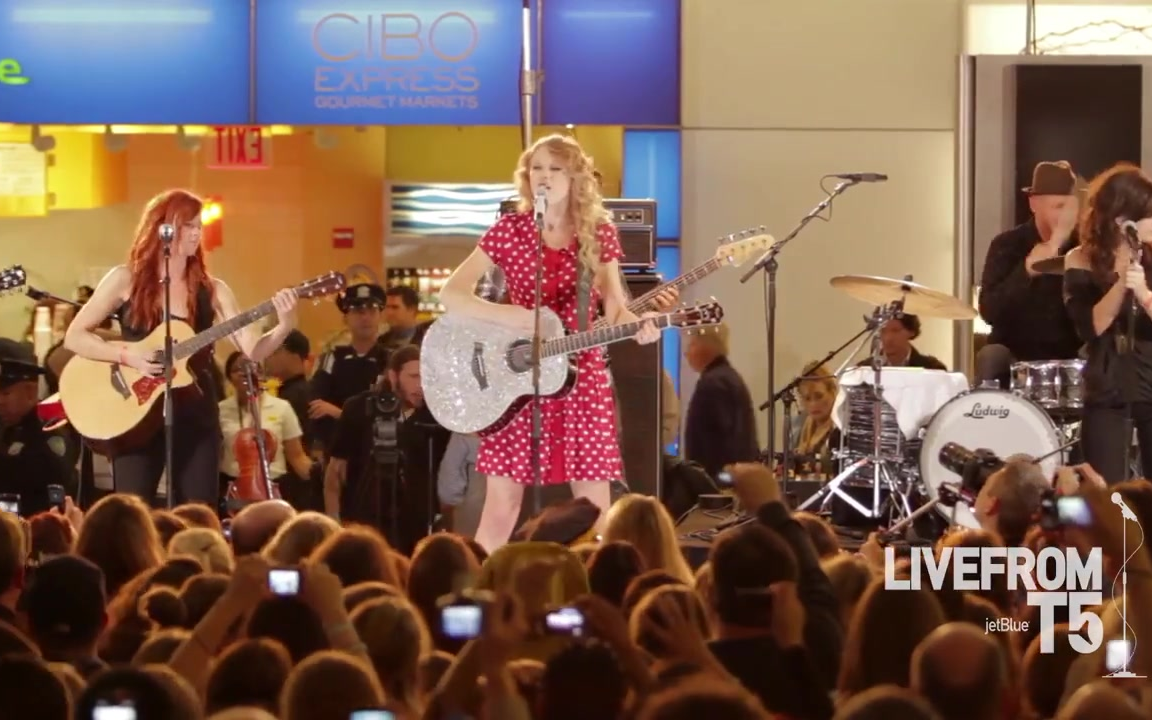 [图]JetBlue's Live  Taylor Swift - Mine