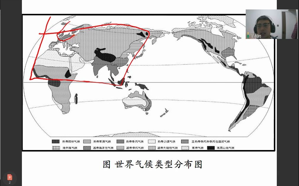 4.风带气压带的移动和海陆热力性质差异哔哩哔哩bilibili