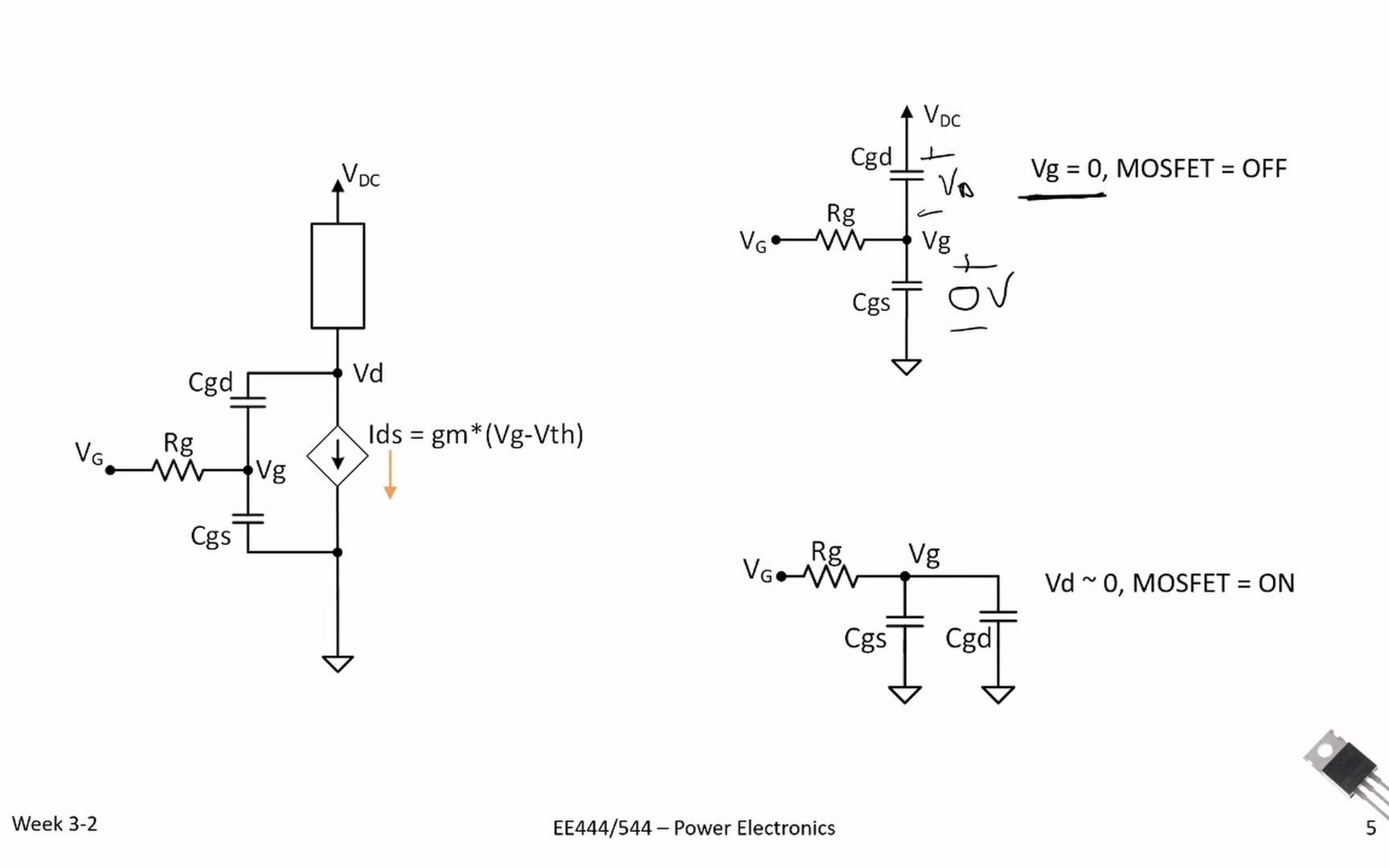 功率MOSFET的导通特性Power Electronics WK32 MOSFET Turn On Characteristics哔哩哔哩bilibili