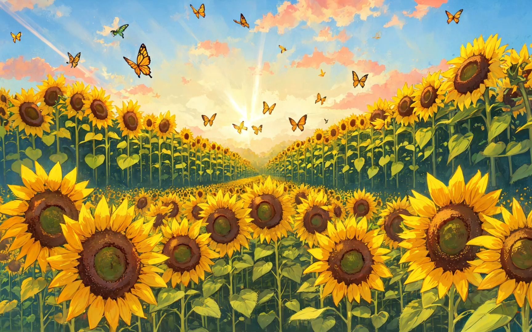 5 动漫大模型-超治愈2k风景图-缓解你的焦虑