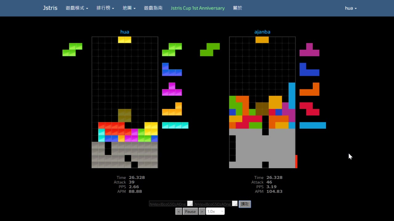 Tetris比賽】第一次報名Jstris Cup就不上手-哔哩哔哩