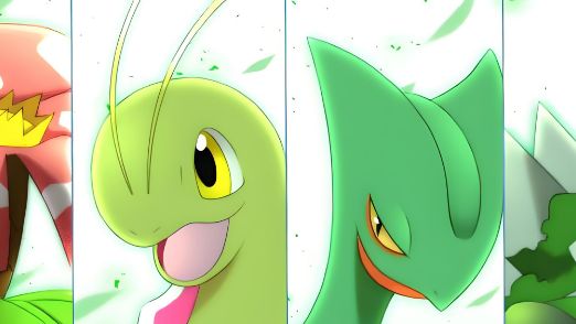 物攻蜥蜴王才是男人的浪漫!粉丝洁咪的草系御三家设计!