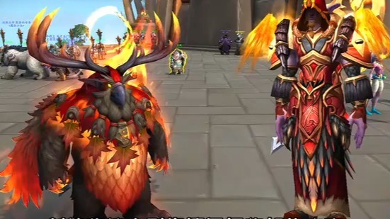 烈焰德鲁伊,小德幻化方案,让火焰净化一切fz