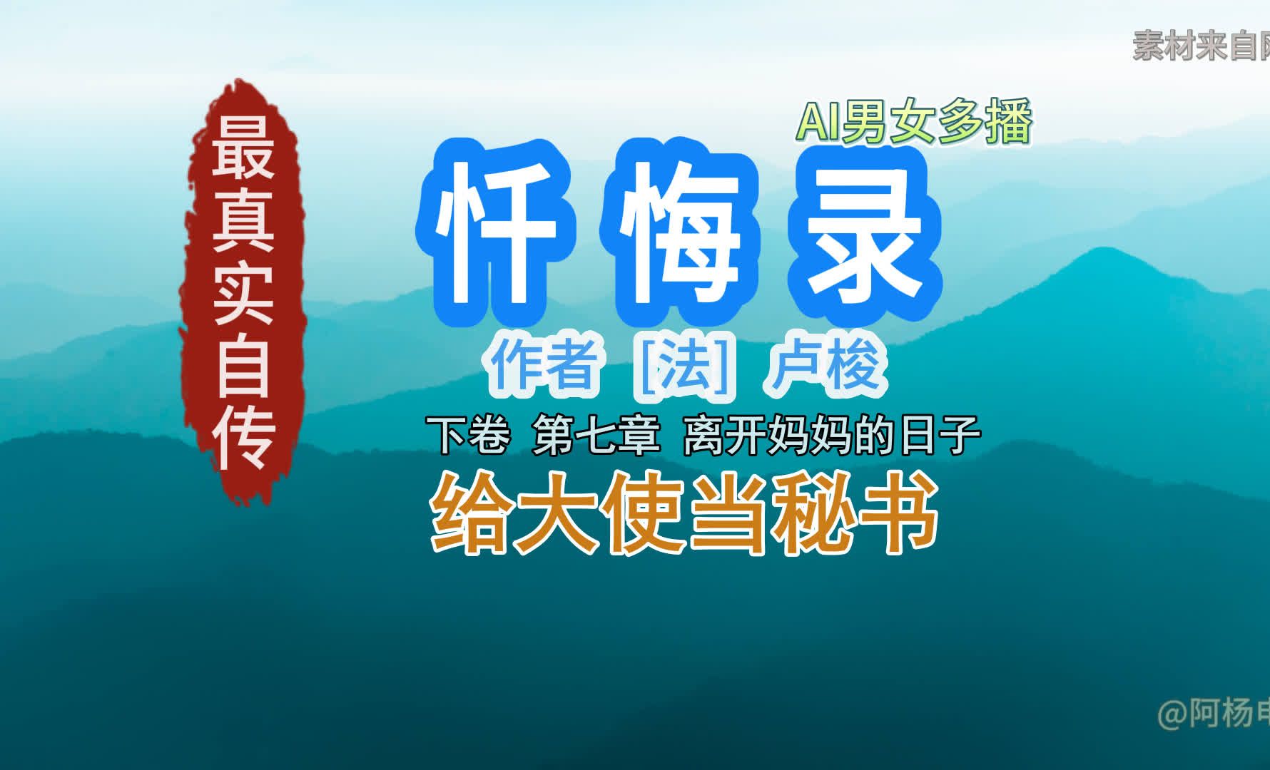 忏悔录074给大使当秘书哔哩哔哩bilibili