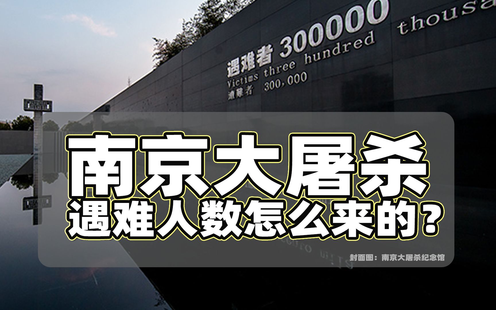 南京大屠杀遇难人数怎么来的?以及为什么那位女教师发言不是学术讨论哔哩哔哩bilibili