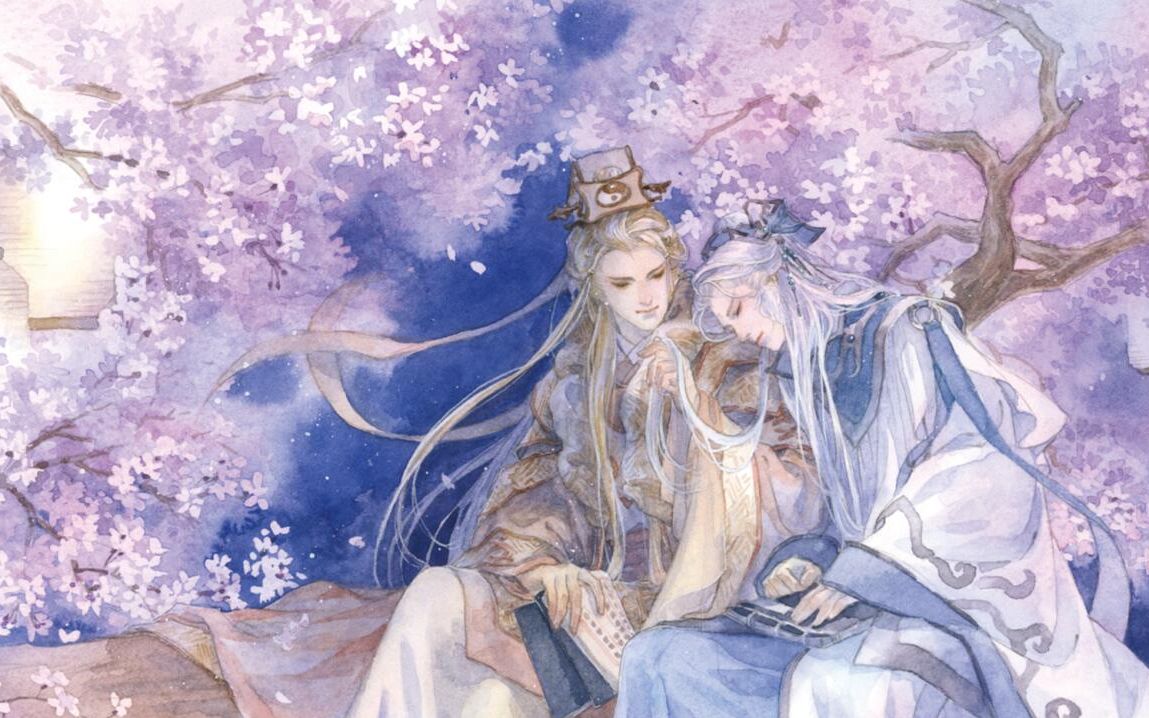 【水彩】金银双秀绘制过程(细化及收尾)