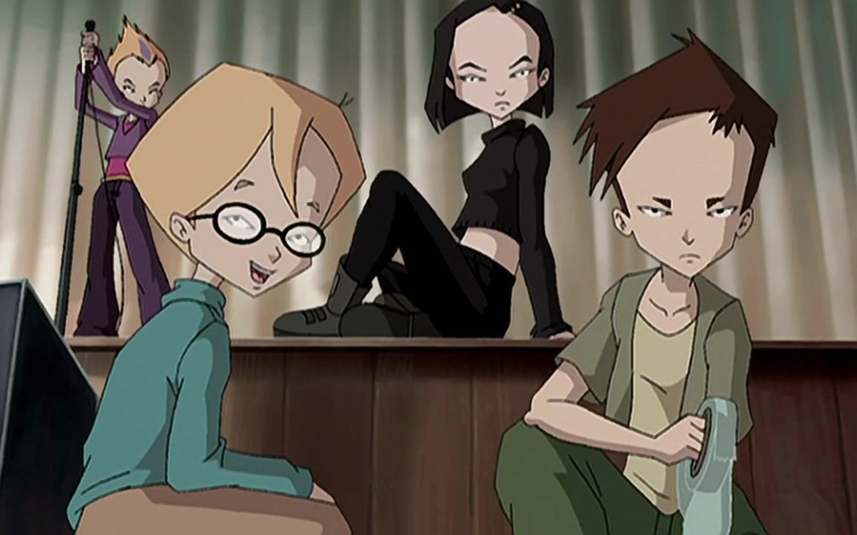 法国动画片《虚幻勇士》(code lyoko)美国卡通频道(cartoon network)