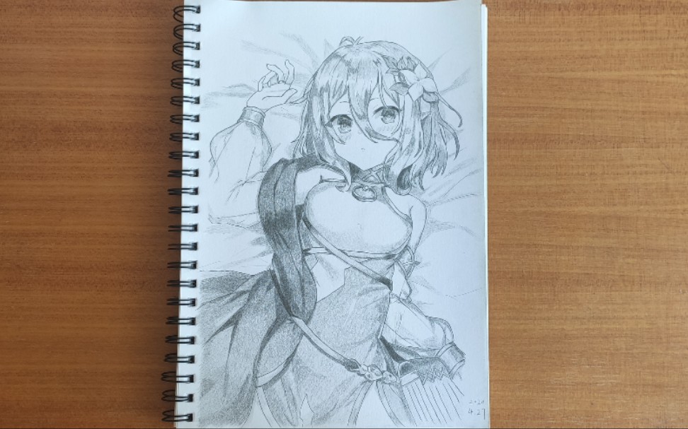 【手绘】410分钟画一个妈(可可萝)_哔哩哔哩_bilibili