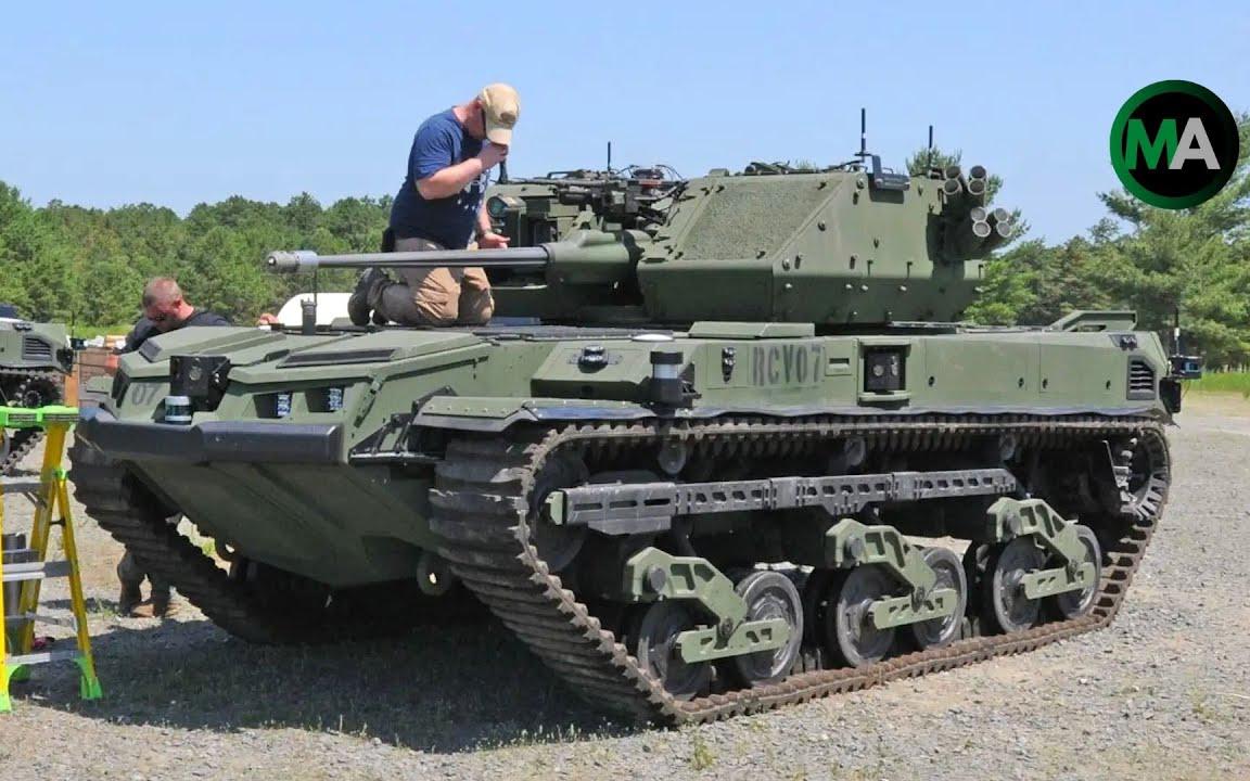 [搬] military analysis ripsaw m5 机器人战车_哔哩哔哩_bilibili