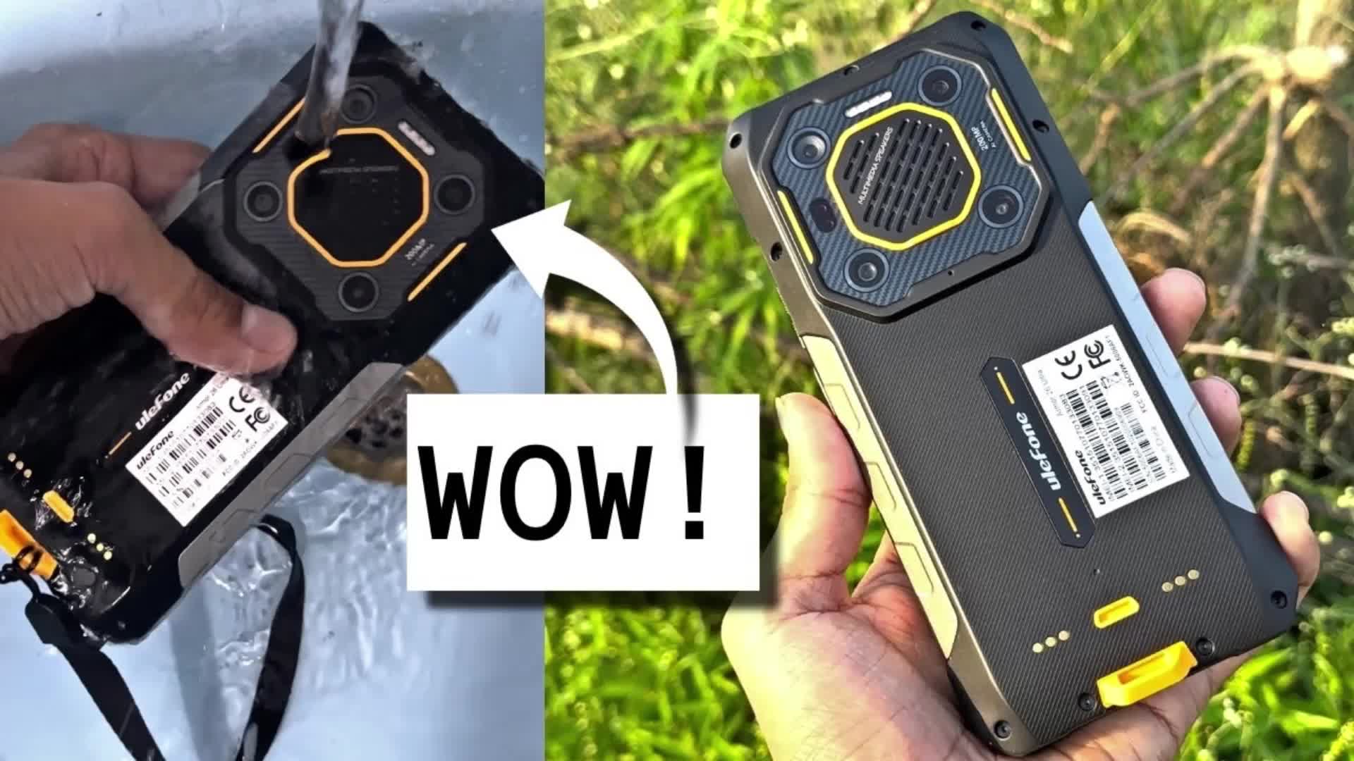 史上最强三防手机开箱!Ulefone Armor 26 Ultra到底有多强?哔哩哔哩bilibili