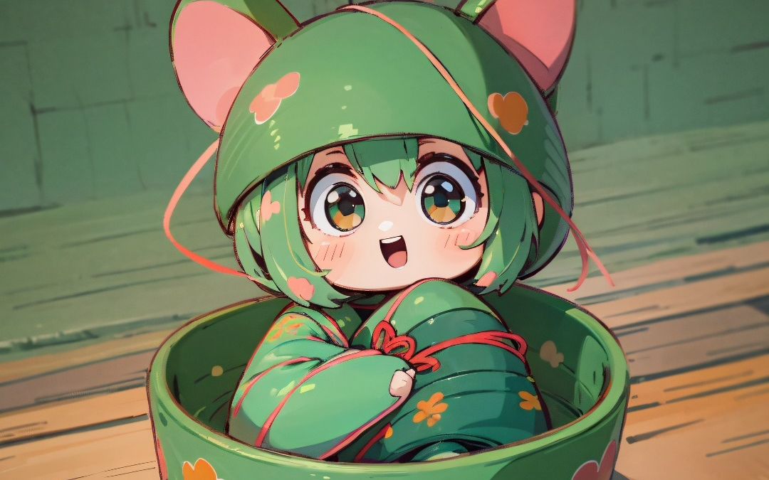 ai粽子娘 祝大家端午安康