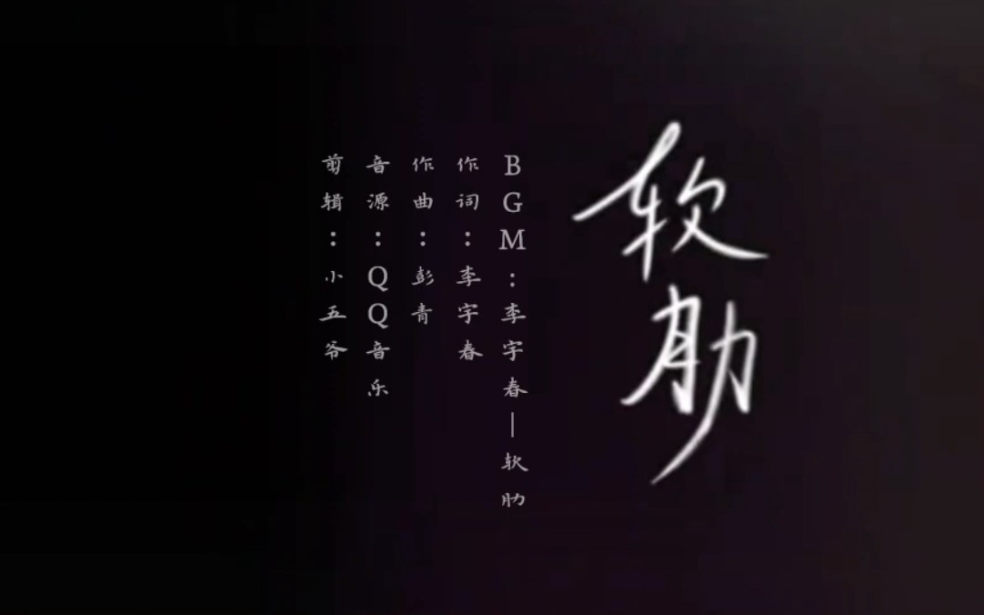 【君霄】陈丽君李云霄—你是我的铠甲,也是我的软肋