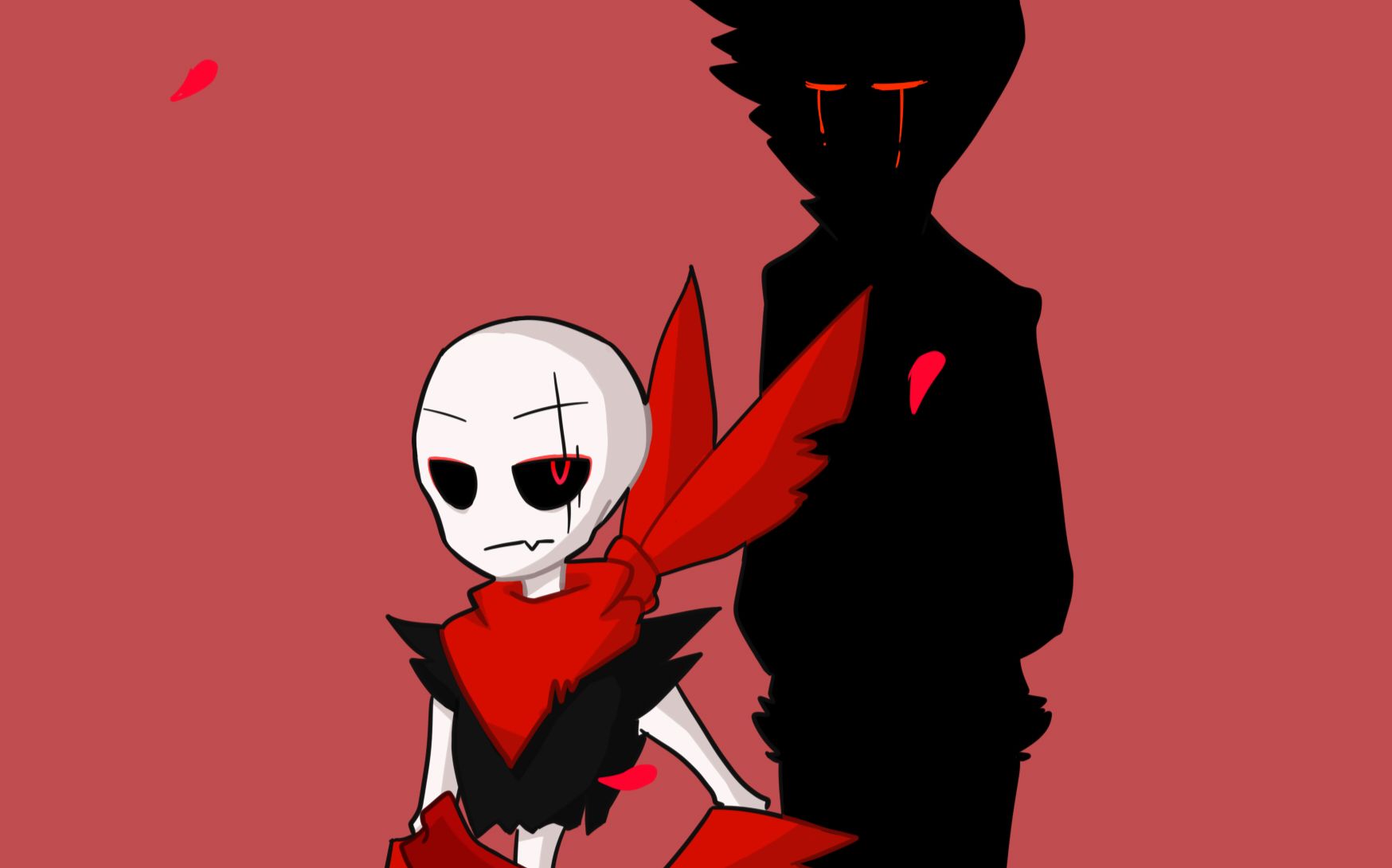 【undertale相关】fellswap disbelief 绘画过程_哔哩哔哩 (゜-゜)つ