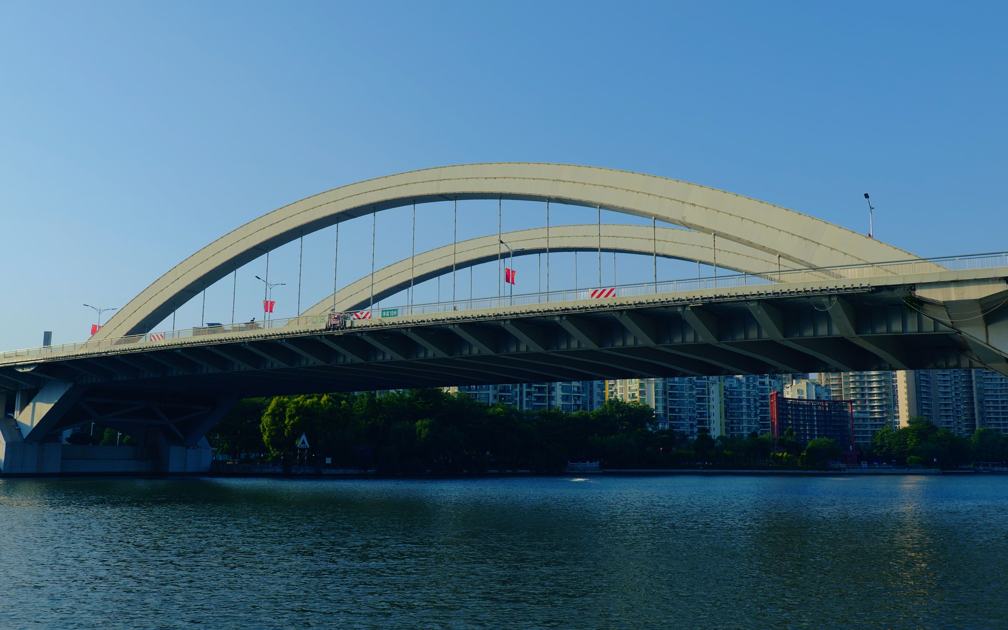 中山岐江河黄昏