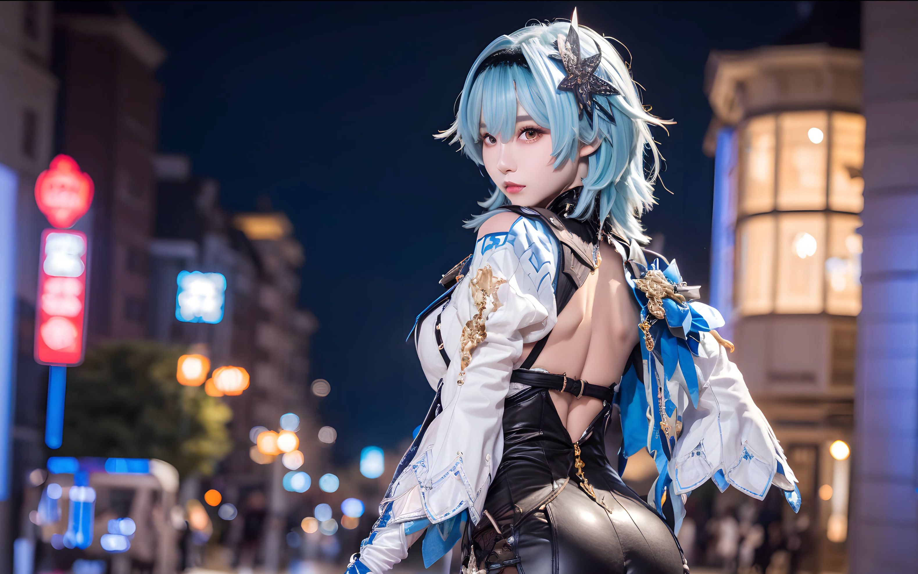 【ai cos】要跟优菈约个会吗?【realistic genshin】【4k】