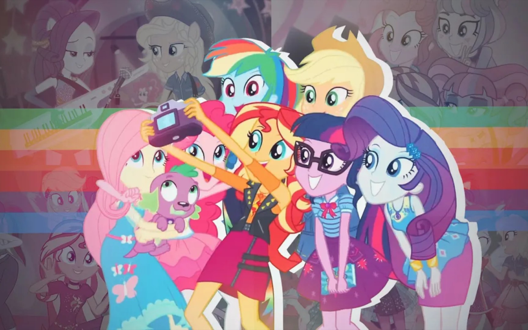 [图]［EQG|歌曲串烧］'True Original/All Good/Photo Booth/We've Come So Far'(Extended Ver.)