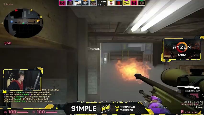 【CSGO s1mple】旧素材simple 全自动AWP上线 CS:GO 职业选手简单男孩 csgo哔哩哔哩bilibili