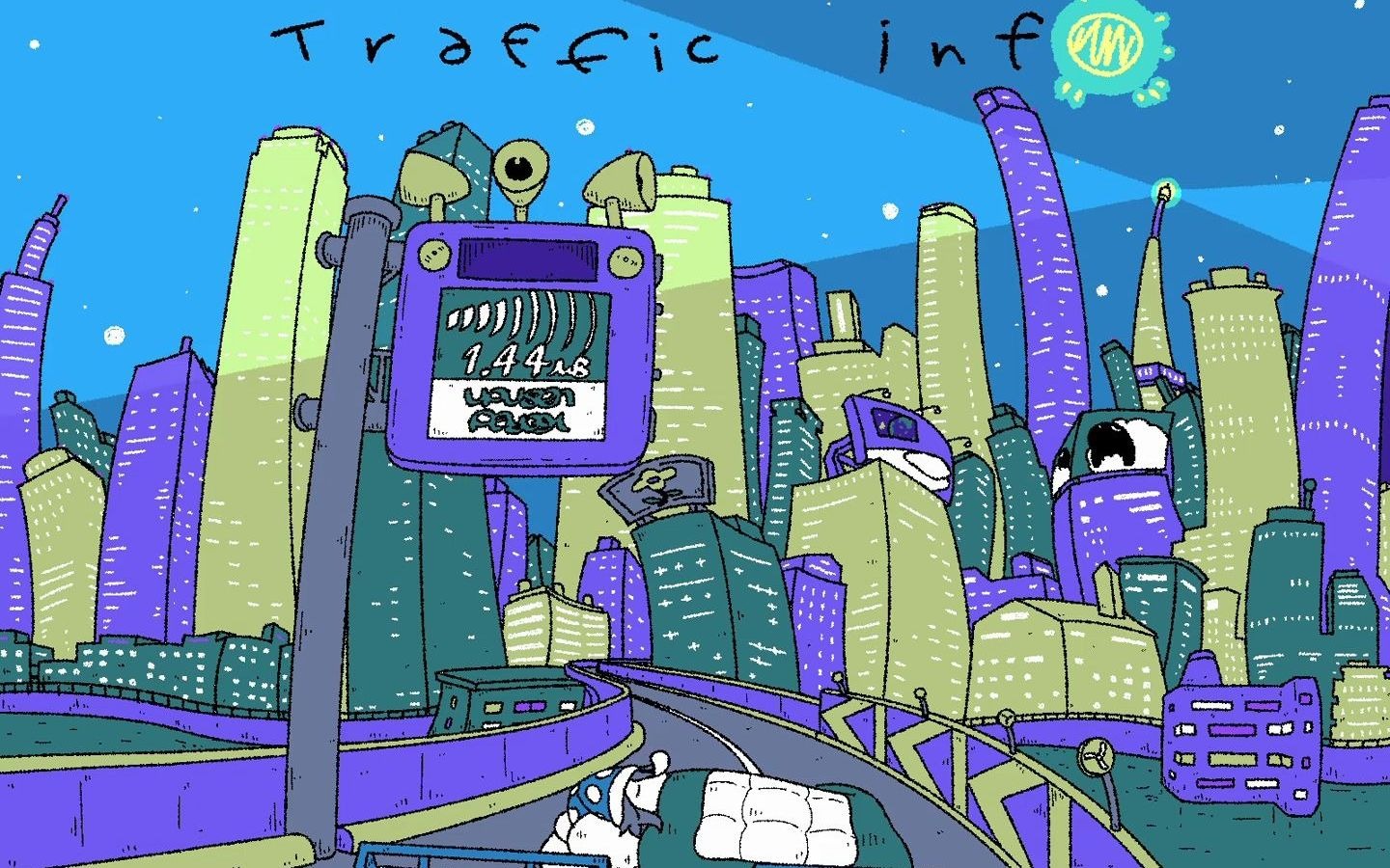 upusen feat. peyoda - traffic info (weeknight remix)