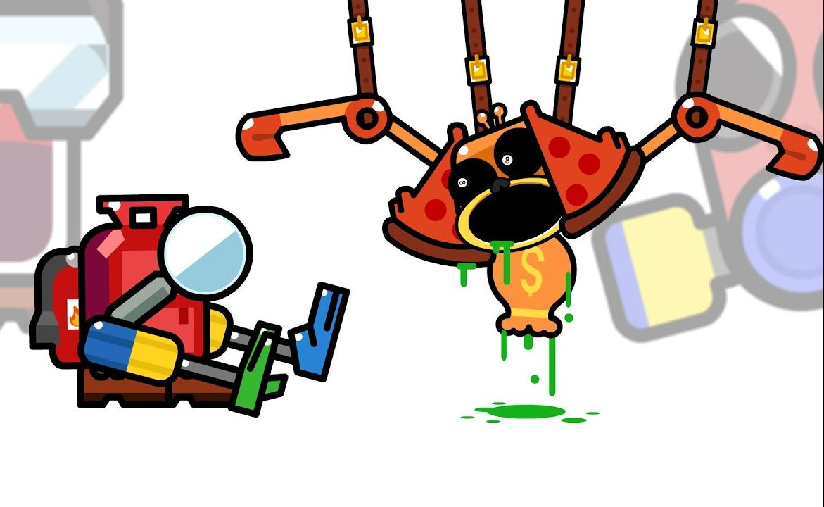 【among us】小红大战表情包版波比的游戏时间3角色!